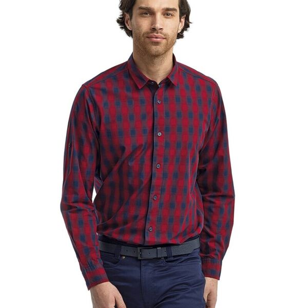 Men's Mulligan Check Cotton Shirt Thumbnail